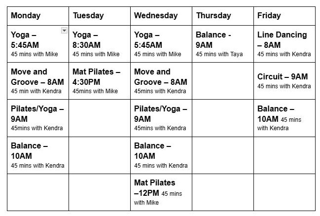Time Table